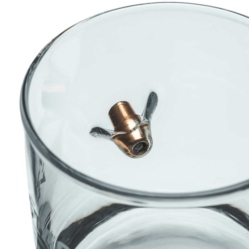 Staccato X Benshot Rocks Glass