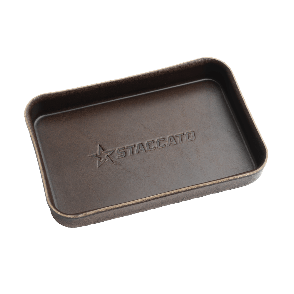 Staccato Leather Valet Tray
