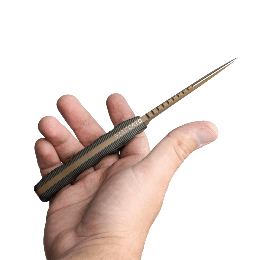 Staccato X Stroup Knives Fixed Blade MK2 Knife - 368 Exclusive