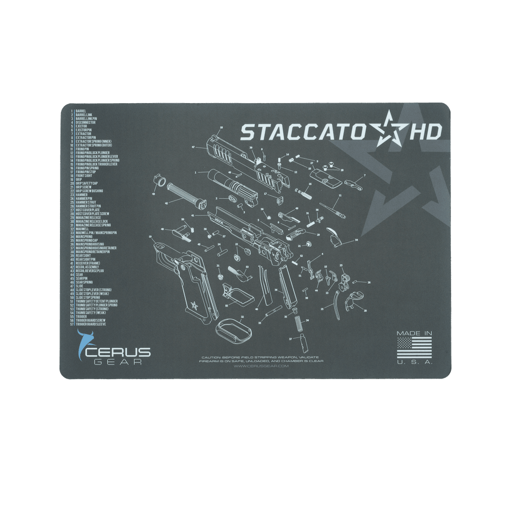 Staccato HD Schematic Pro Mat