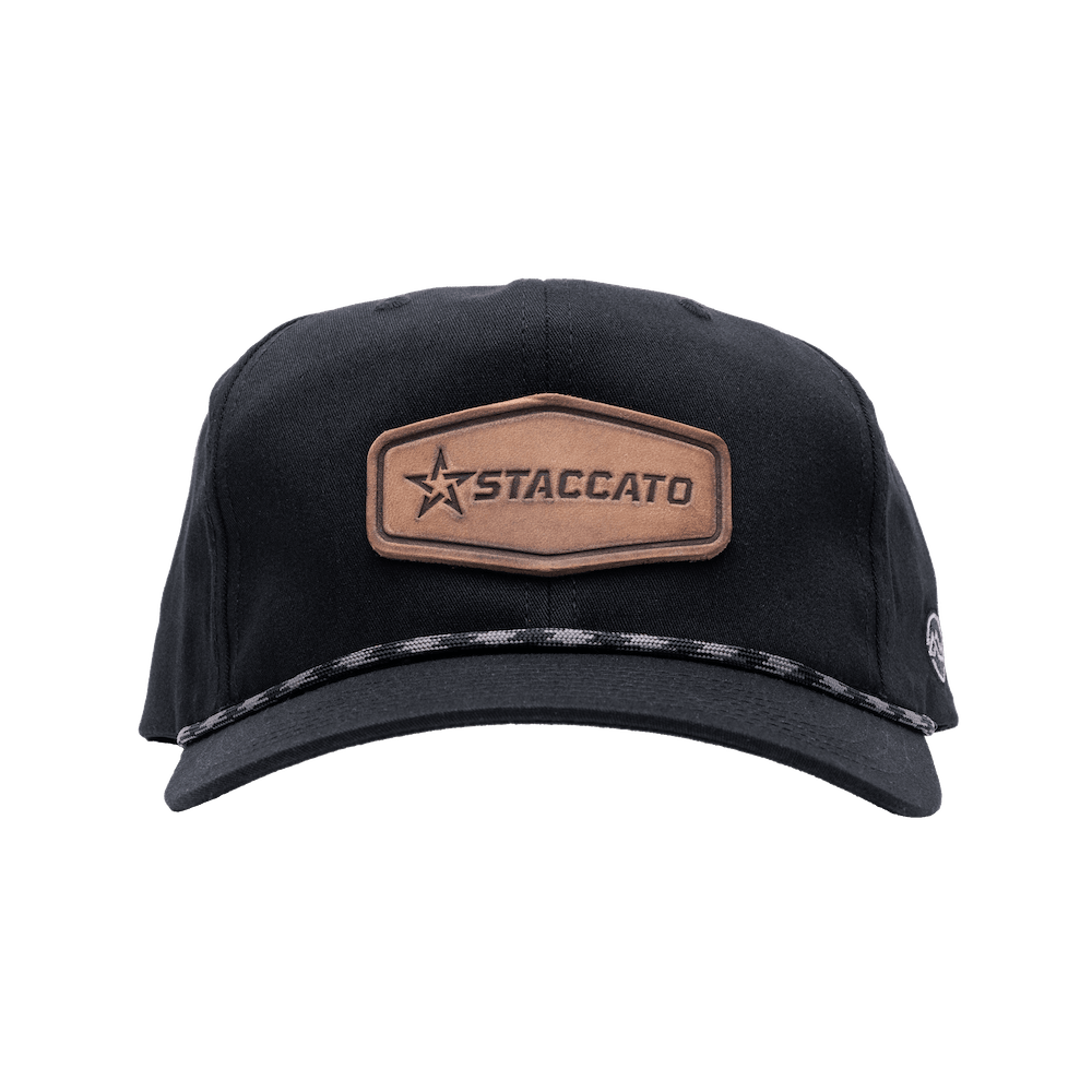 Staccato Leather Patch Hat