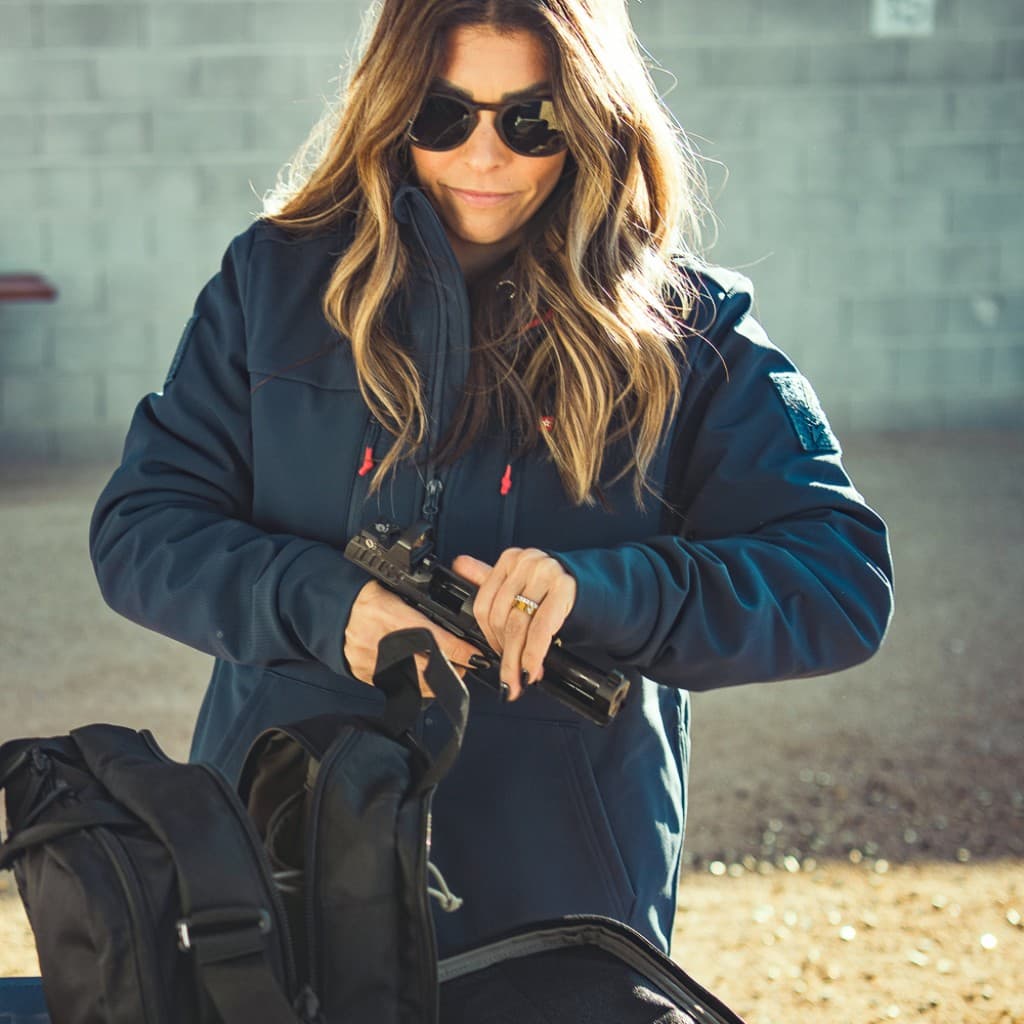 Social Card Softshell Navy 1